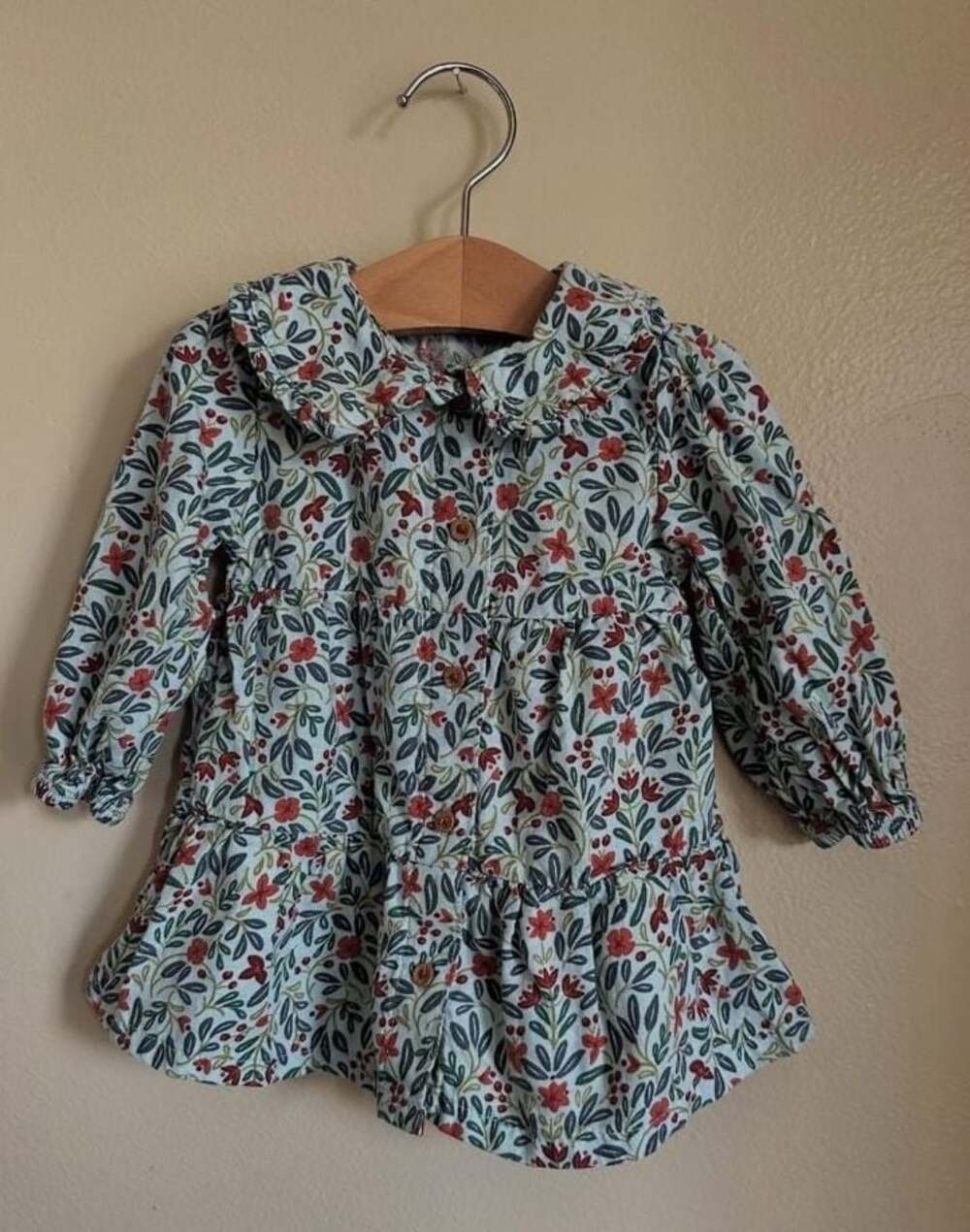 Little Co. by Lauren Conrad Floral Long Sleeve Tiered Dress 6M